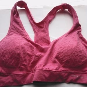 Issac Miizrahi pink sport bra